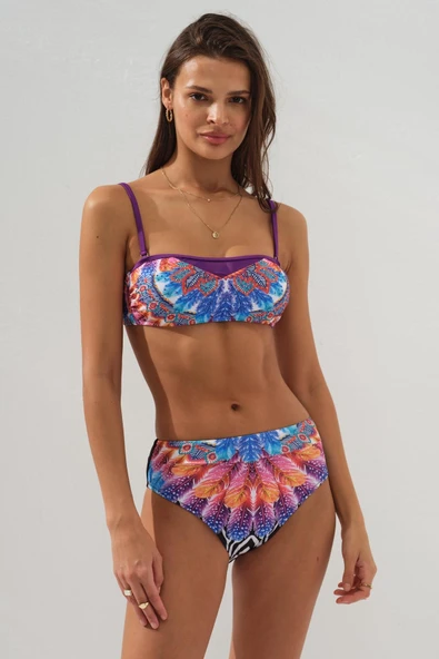 Pierre Cardin Soft Geniş Straplez Bikini - Resim 3