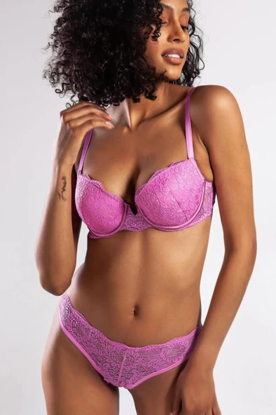 GOLSHAN G.COLORS BALCONETTE FOAM PUSH UP BRA ürün görseli 1