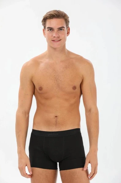 YILDIZ40 MODAL BOXER SİYAH - Resim 2