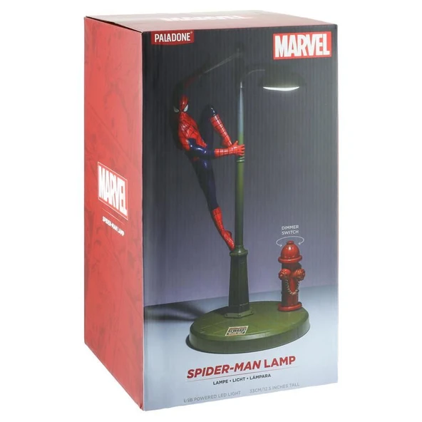 Paladone Marvel Spiderman Masa Lambası - Resim 6