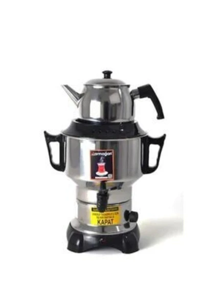 Aldente Elektrikli Metalik Renk Çelik Semaver 4.5 Litre Wrhd100045 ürün görseli 1