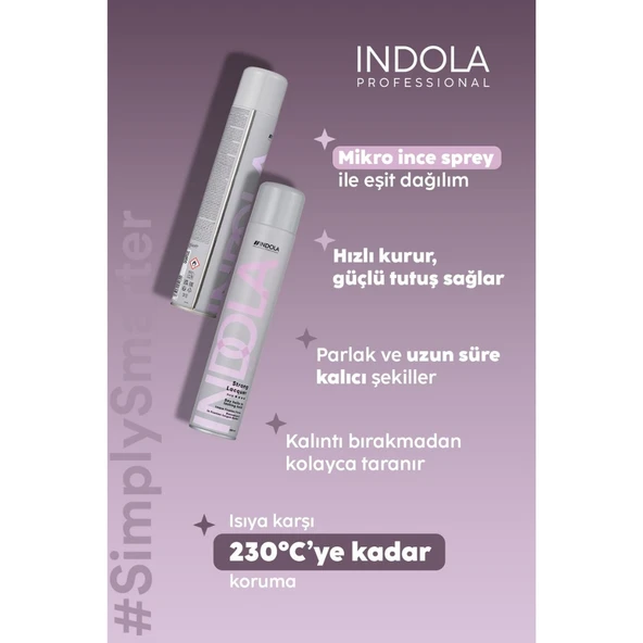 Indola Strong Lacguer  500 ML INT. ürün görseli 1