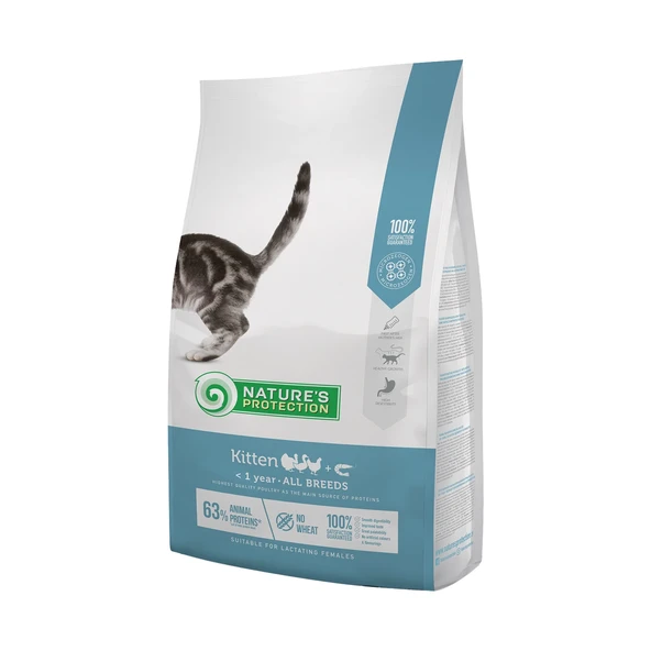 Nature's Protection Kitten Kümes Hayvanlı Yavru Kedi Maması 2kg ürün görseli 1