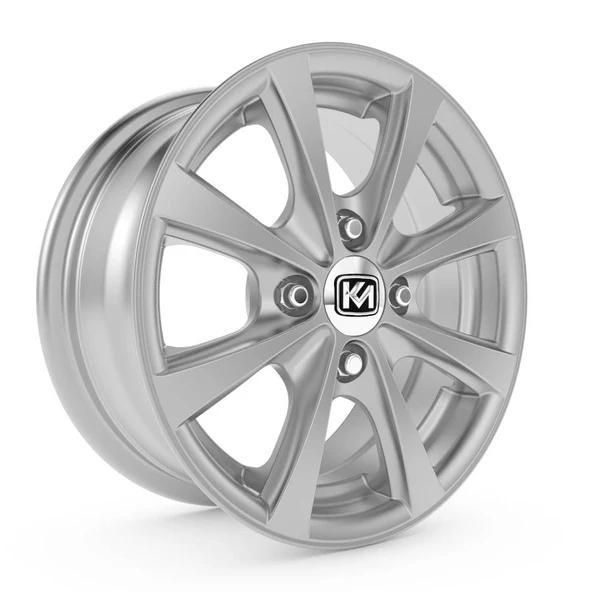 KORMETAL JANT KM773 5.5X13 4X100 ET-28 67.2 SİLVER (4 ADET) ürün görseli 1