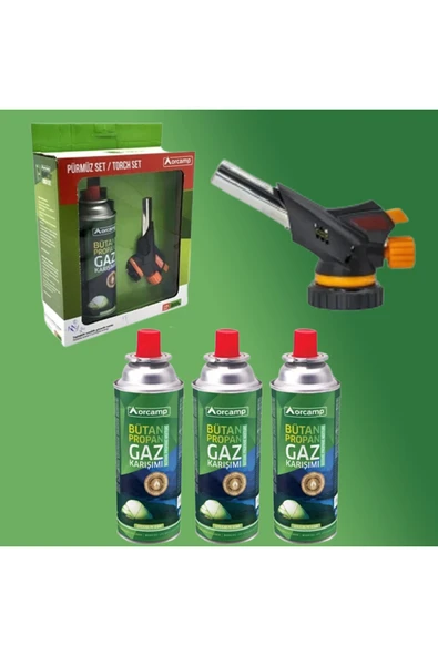 Orcamp Orgaz Çakmaklı Pürmüz 4'lü Set ürün görseli 1