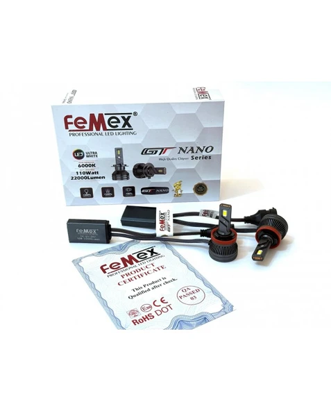 FEMEX Toyota RAV4 3 2006-2013 KISA FAR LED GT NANO PRO H11 ürün görseli 1
