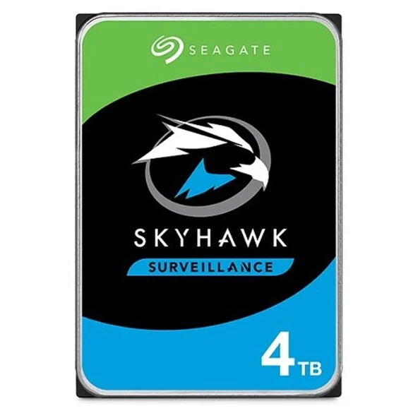 Seagate 4TB Skyhawk RV ST4000VX016 3.5" 5900Rpm 256MB 7x24 Güvenlik Hdd (Koyuncu Distribitör Ürünü) ürün görseli 1