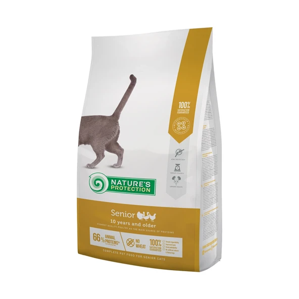 Nature's Protection Senior Kümes Hayvanlı Yaşlı Kedi Maması 2kg ürün görseli 1