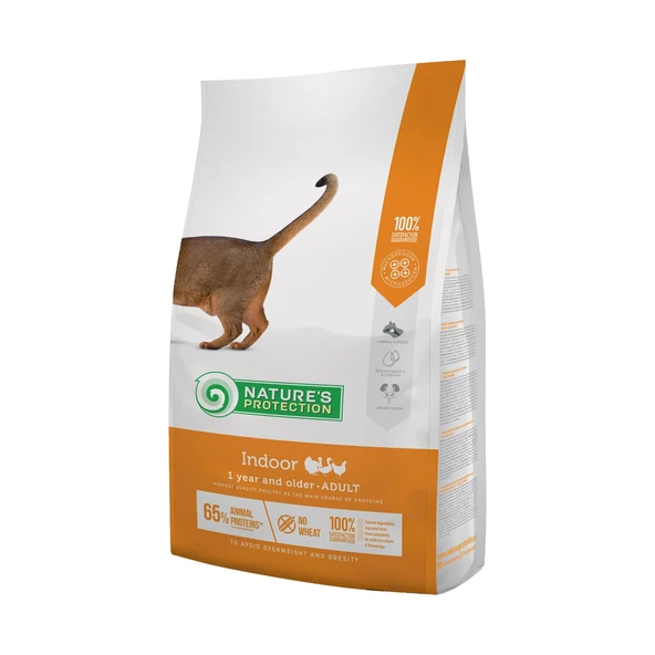 Nature's Protection İndoor Kümes Hayvanlı Yetişkin Kedi Maması 2kg ürün görseli 1
