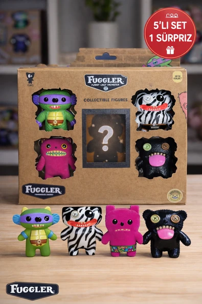 Fuggler Funny Ugly Monster 5’li Figür Seti – 1 Adet Sürpriz Karakter Dahil I Model 5 ürün görseli 1