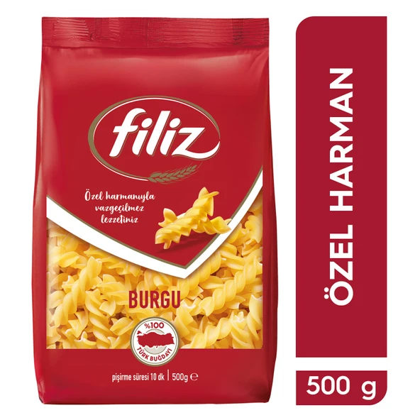 FİLİZ 500 GR BURGU MAKARNA ürün görseli 1