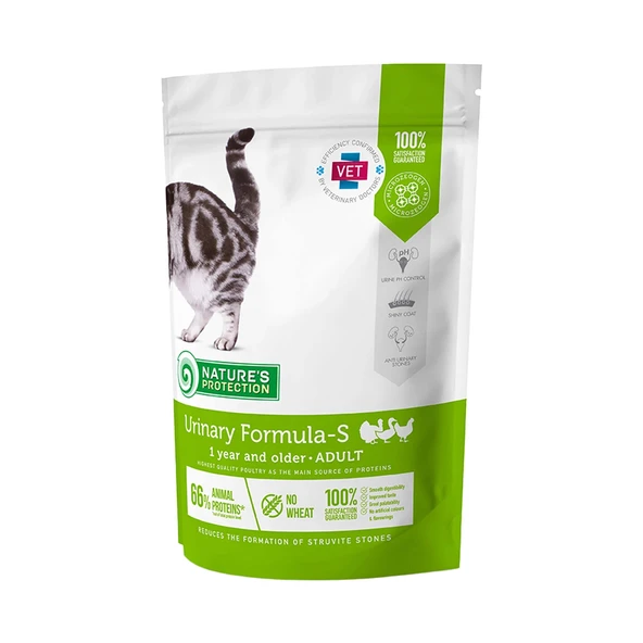 Nature's Protection Urinary Kümes Hayvanlı Yetişkin Kedi Maması 400gr ürün görseli 1