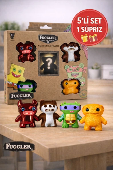 Fuggler Funny Ugly Monster 5’li Figür Seti – 1 Adet Sürpriz Karakter Dahil I Model 3 ürün görseli 1