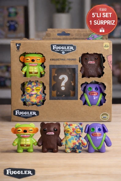 Fuggler Funny Ugly Monster 5’li Figür Seti – 1 Adet Sürpriz Karakter Dahil I Model 6 ürün görseli 1