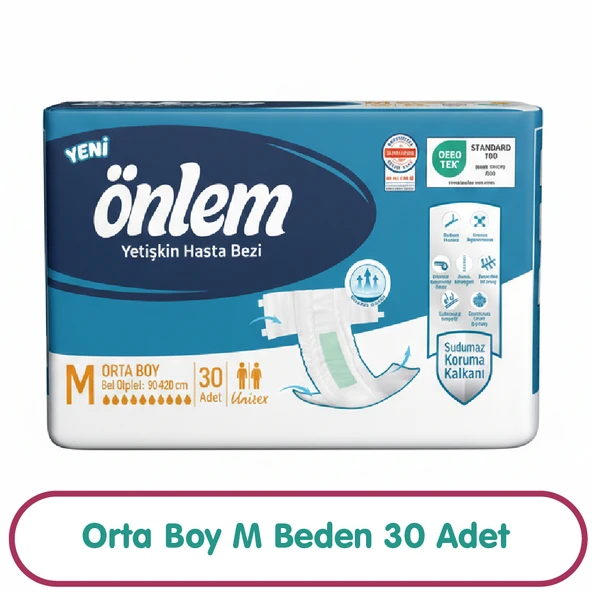 Önlem Hasta Bezi M Beden 30 Adet ürün görseli 1