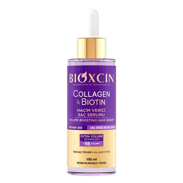 BİOXCİN SAÇ SERUM COLLAGEN BİOTİN 100 ML ürün görseli 1