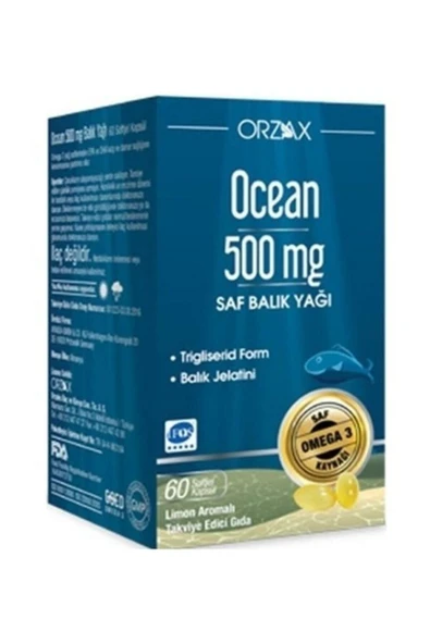 OCEAN 500 MG 60 KAPSÜL ürün görseli 1