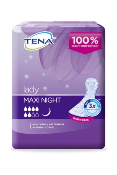 TENA LADY MAXİ NİGHT 12Lİ ürün görseli 1