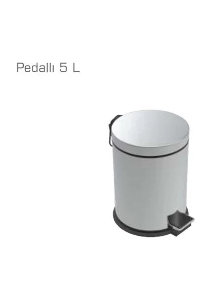Duxxa Deppot Pedallı Çöp Kovası 5 Lt ürün görseli 1