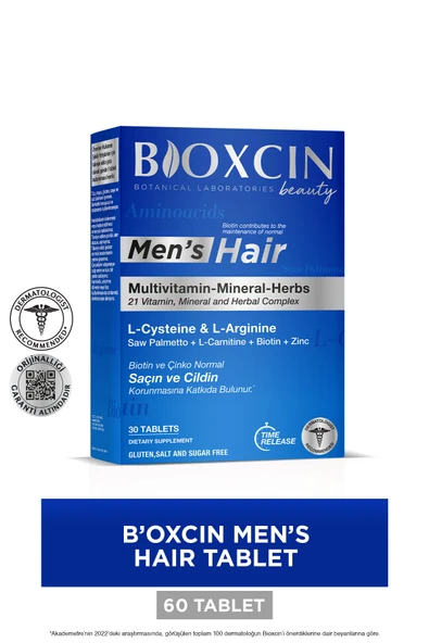 BİOXCİN MEN'S HAİR 30 TABLET ürün görseli 1