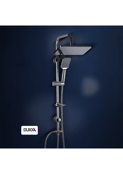 Duxxa Mirage 400 Krom Tepe Duş Sistemi Krom D.132.4 ürün görseli 1