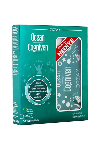 OCEAN COGNİVEN MANGO AROMALI 150 ML + SINAV SETİ HEDİYELİ ürün görseli 1