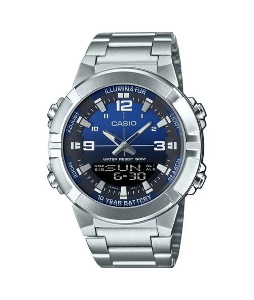 Casio Amw-870da-2a1vdf Kol Saati Metalik ürün görseli 1