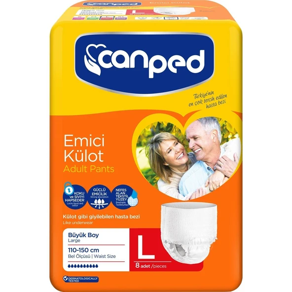 CANPED EMICI KULOT BUYUK 8 ADET ürün görseli 1