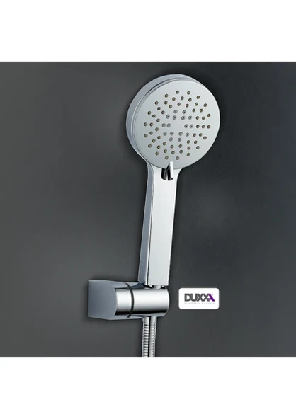 Duxxa Como Askılı Duş Seti Krom D.370 ürün görseli 1