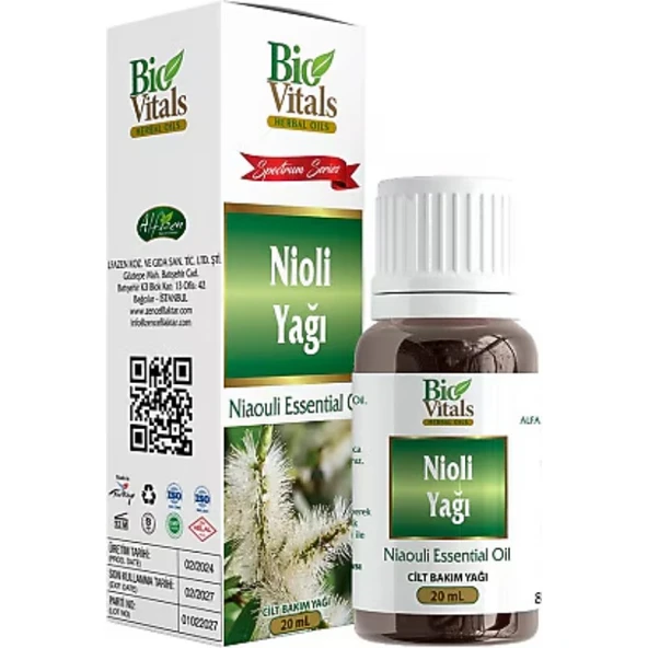 BİO VİTALS YAG 20ML NİOLİ ürün görseli 1