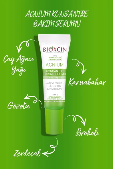 BİOXCİN ACNİUM KONSANTRE BAKIM SERUMU 15ML ürün görseli 1
