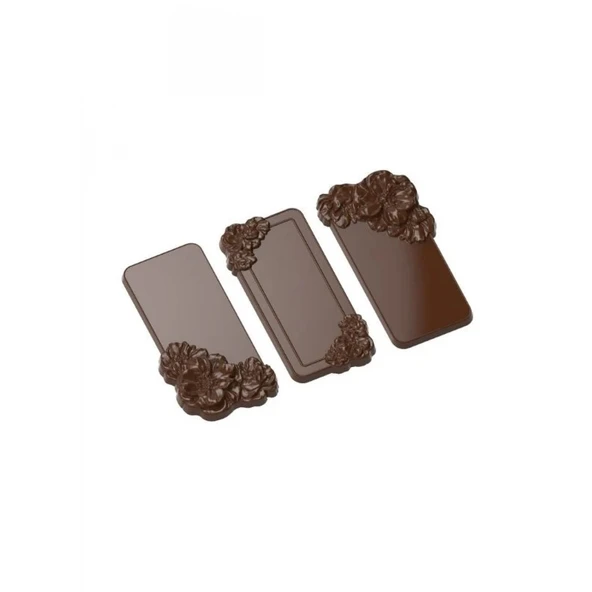 Polikarbon Tablet Çikolata Kalıbı 80 gr | Cm-4083 ürün görseli 1