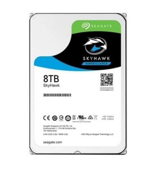 Seagate 8Tb St8000Vx010 256 Mb Önbellek 5400 Rpm 3.5" 7-24 Güvenlik Harddisk ürün görseli 1