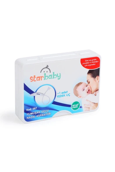 STAR BABY Star Nazal Burun Aspiratörü +1 Yedek -287 ürün görseli 1