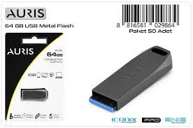 Auris 64GB Usb 3.0 Metal Usb Flash Bellek ARS-UB03 ürün görseli 1