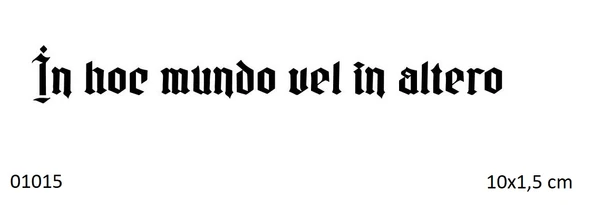 Ölümden Önce ve Sonra Yazı Sembolü Yapışkanlı Stencil Süsleme ve Boyama Kalıbı ürün görseli 1