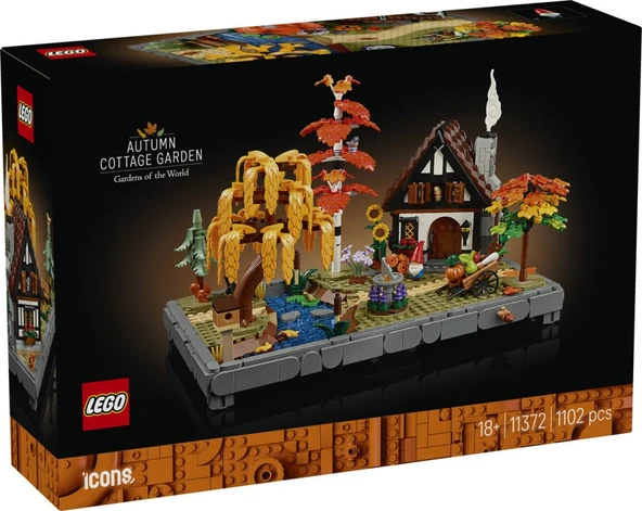Lego icons Autumn Cottage Garden 11372 ürün görseli 1