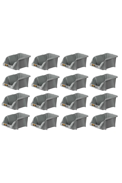 MANO AVADANLIK GRİ  16 ADET (125x195x90 MM) G-15 ürün görseli 1