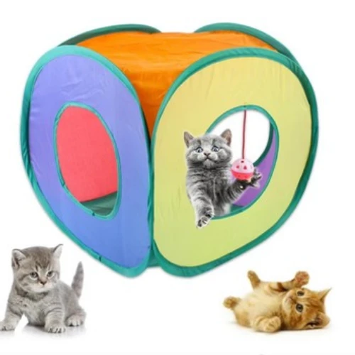 Kare Model Kedi Oyun Tüneli ürün görseli 1