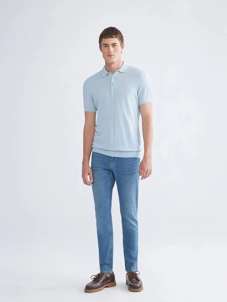 LCW Jeans İndigo 760 Skinny Fit Erkek Jean Pantolon ürün görseli 1
