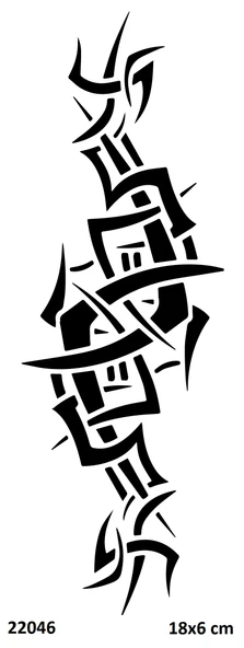 Tribal Kol Yapışkanlı Stencil Süsleme ve Boyama Kalıbı Stencil Kalıp ürün görseli 1