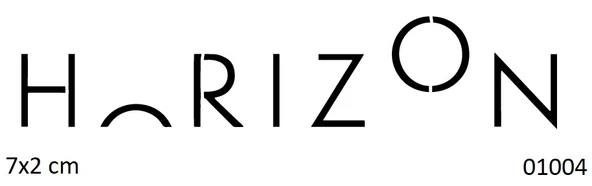 Horizon Ufuk Yapışkanlı Stencil Süsleme ve Boyama Kalıbı ürün görseli 1