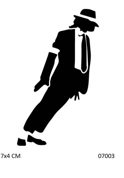 Michael Jackson Dans Yapışkanlı Stencil Süsleme ve Boyama Kalıbı ürün görseli 1
