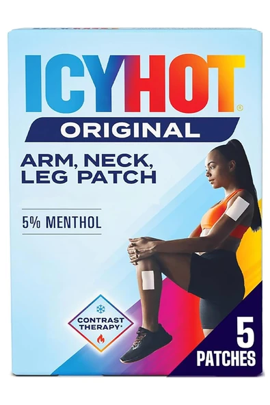 IcyHot Original Arm Neck Leg Patch 5 Adet ürün görseli 1