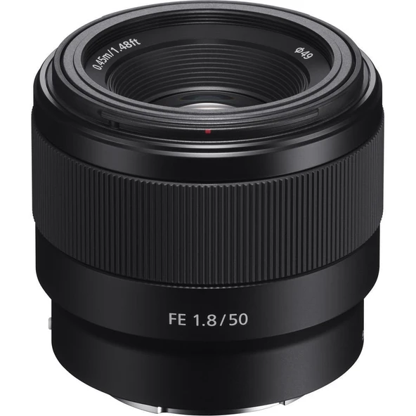 Sony FE 50mm f/1.8 Lens (SEL50F18F) ürün görseli 1