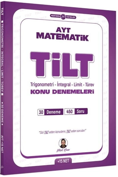 AYT TİLT Trigonometri İntegral Limit Türev 30 lu Deneme Mert Hoca ürün görseli 1