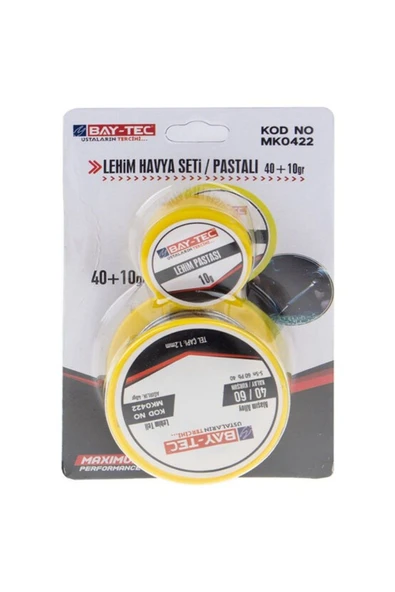 Bay-Tec Mk0422 Lehim Teli Pastalı ürün görseli 1