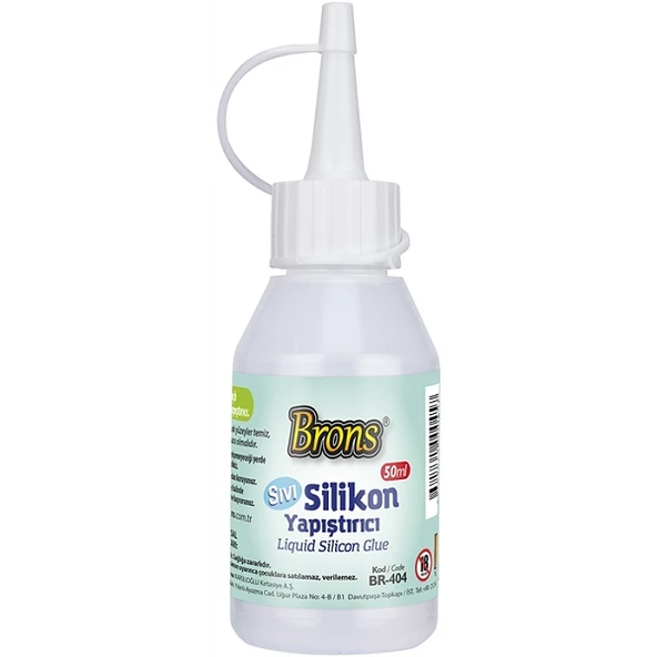 Brons Br-404 Silikon Sıvı Yapıştırıcı 50 Ml (24 Lü Paket) ürün görseli 1
