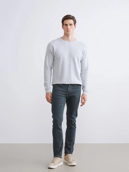 LCW Jeans Yeşil 750 Slim Fit Erkek Jean Pantolon ürün görseli 1