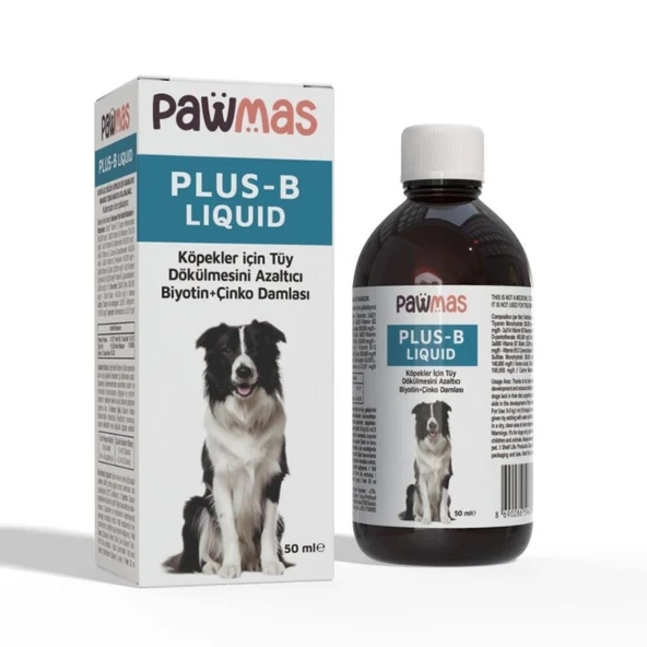 Pawmas Köpek Biyotin Çinko Damlası 50 ml ürün görseli 1